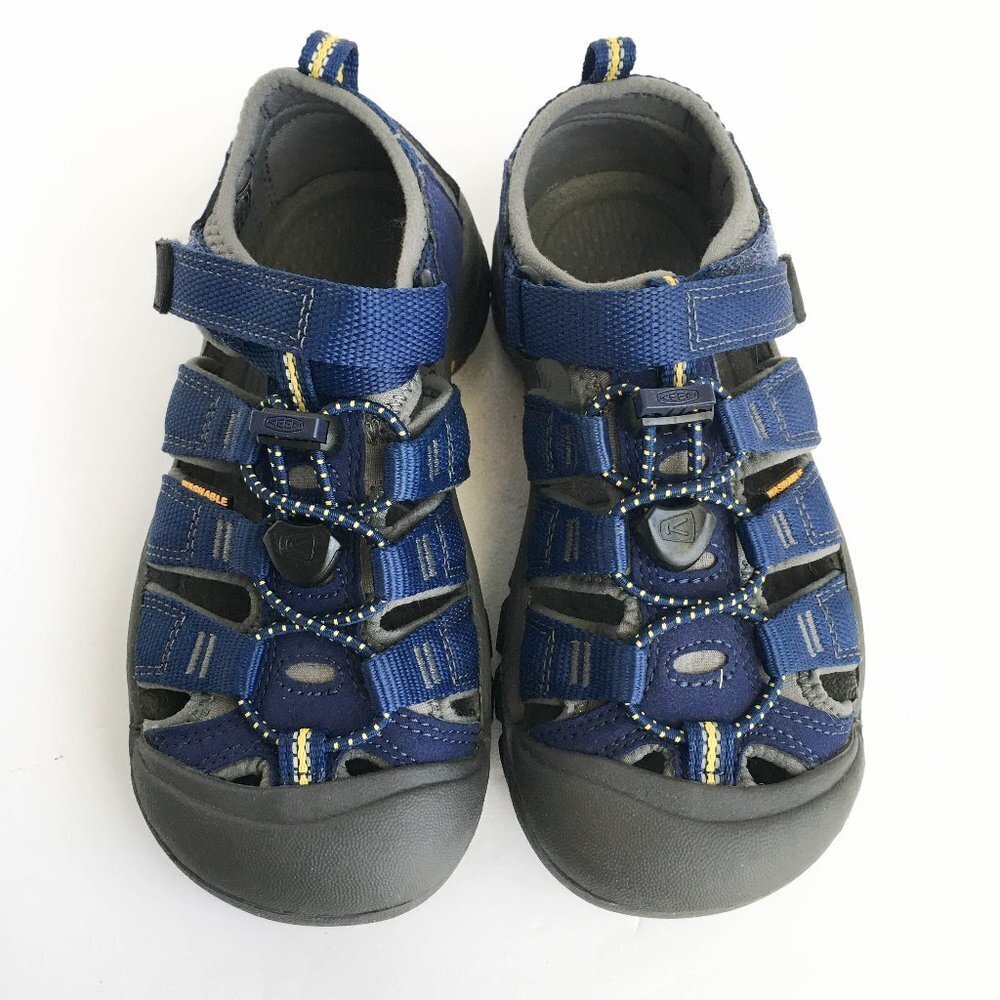 Keen Newport H2 Sandals Navy Blue Water Hiking Shoes - Size Kids 1